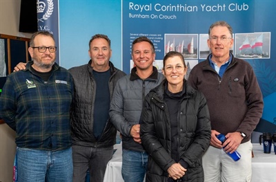 Keelboat Endeavour at the Royal Corinthian Yacht Club