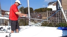 Single Handed Spinnaker launching