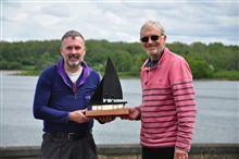 Overall winners Angus Wright and Paul Barnes from Notts County SC