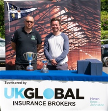 Graham Vials (R) & Chris Turner - Calypso Cup & John Clarke Trophy Winners 