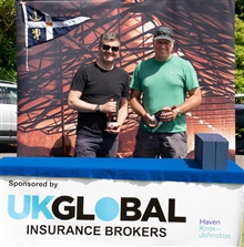 Jeremy Davy & Martin Huett 2nd Over All