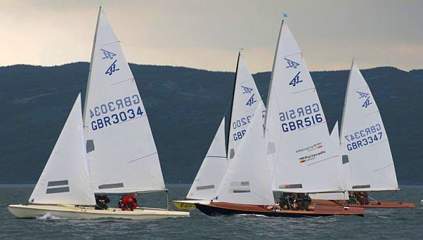 Early Flying Fifteens racing Early Flying Fifteens racing