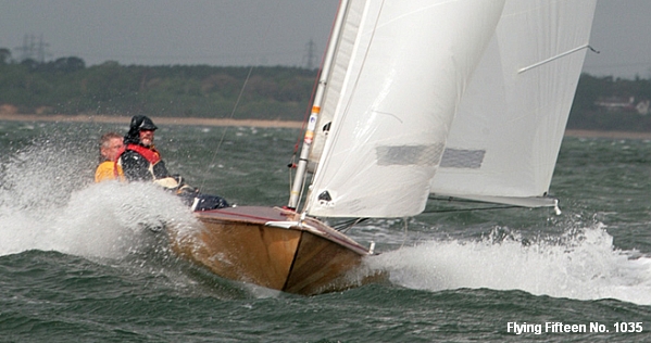 Low Cost Entry Into Sailing An Older Flying 15